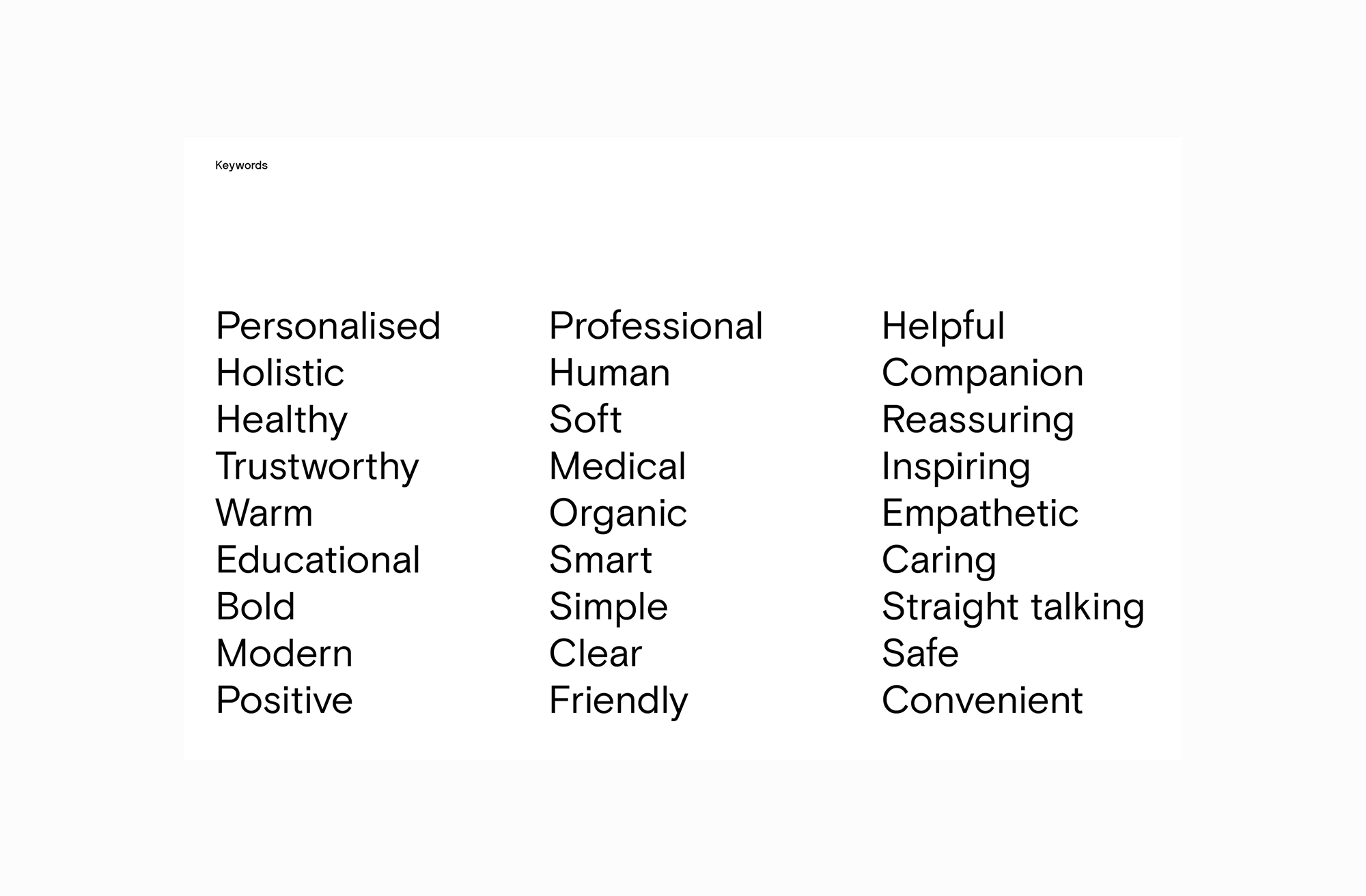 Healthily brand development exploration 2 of 7