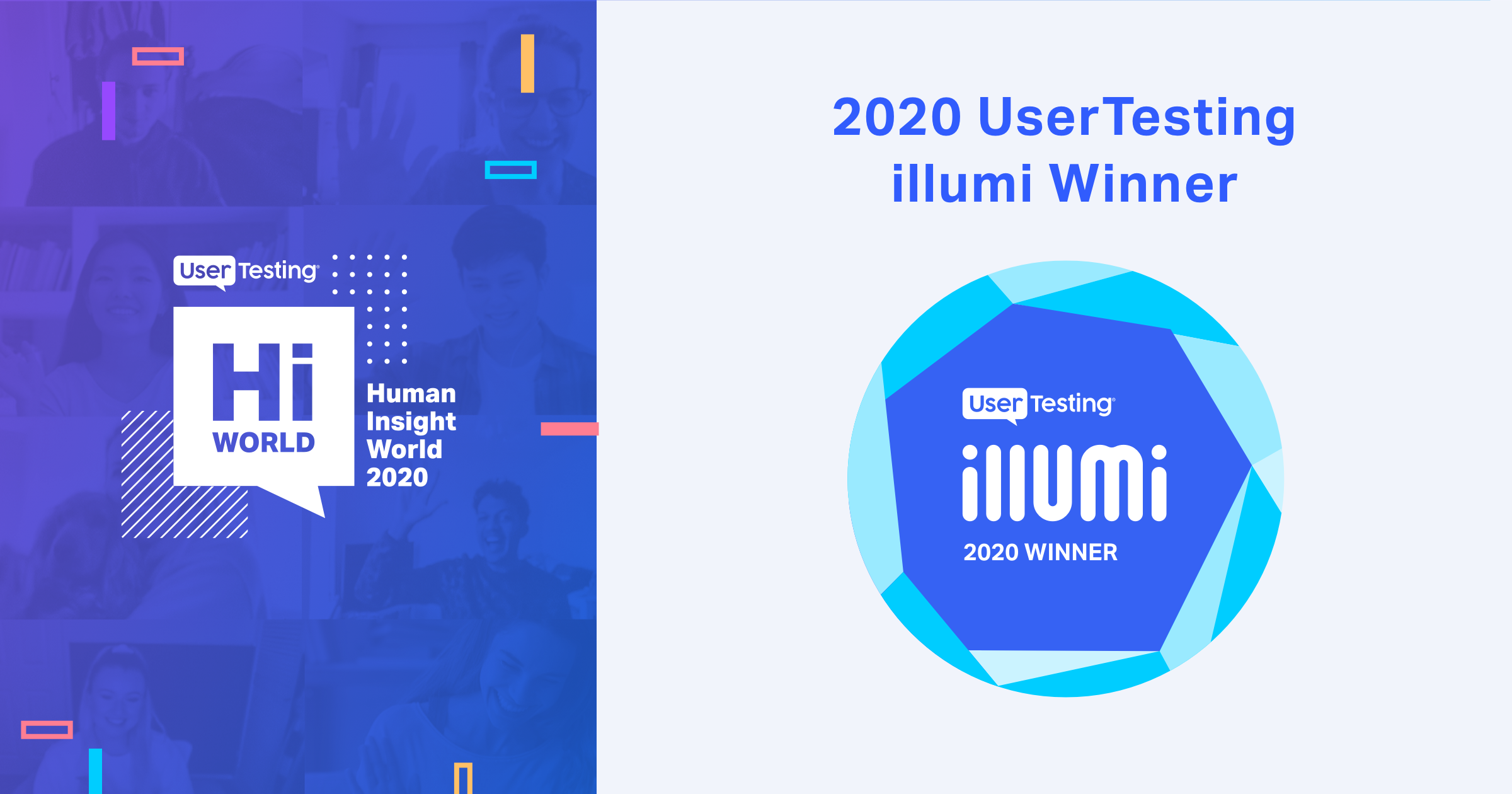 Healthily announced as a 2020 UserTesting Illumi Award winner