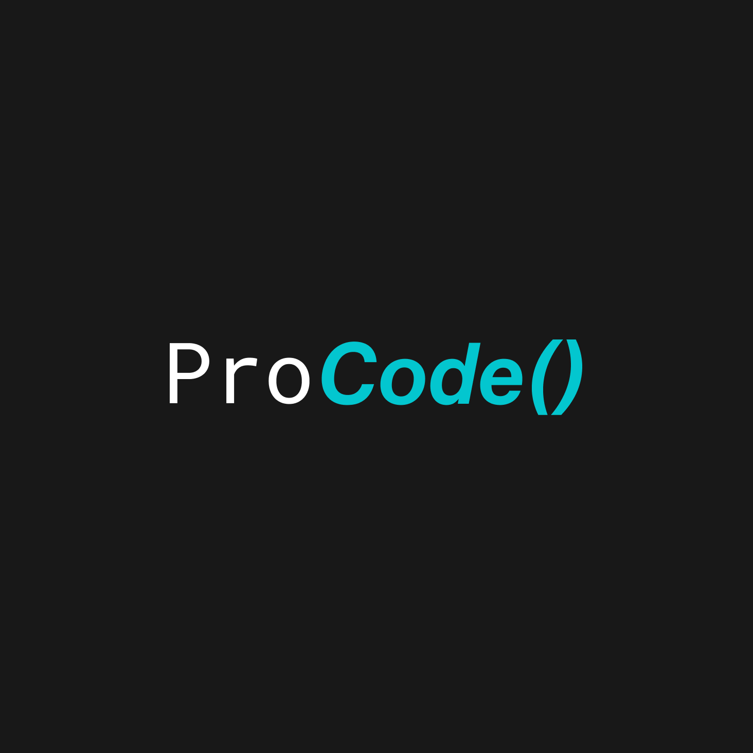 ProCode logo